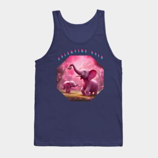 Galentines day baby elephants Tank Top